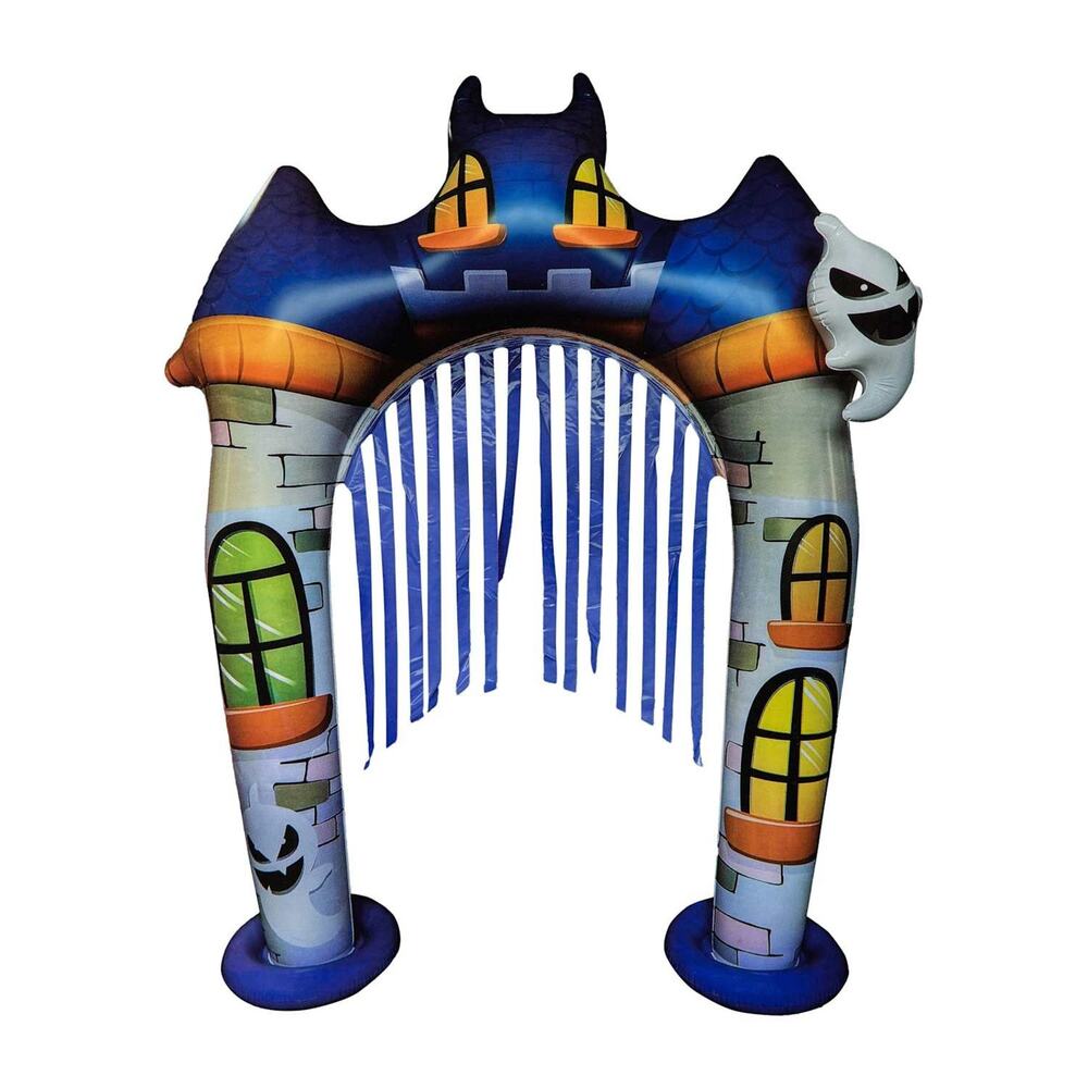 🔥Halloween Inflatable Haunted House 78.74in x 17.71in x 94.48in BNWT🔥